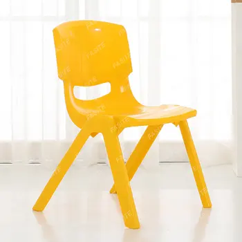 Утолщенная скамейка, детский стул, кресло для детского сада, детский стул, пластиковый гладкий маленький стул, домашний маленький табурет.