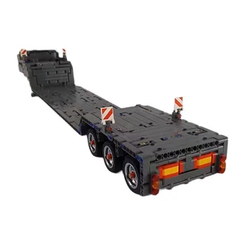MOC-35223 разнообразные грузовики с рулевым валом, малонагруженный прицеп, игрушки-конструкторы в сборе