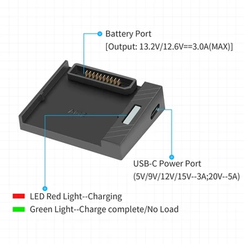 USB-зарядное устройство для дрона Gimbal для DJI MAVIC AIR 2/AIR 2S Зарядное устройство с одноканальной перезаряжаемой батареей
