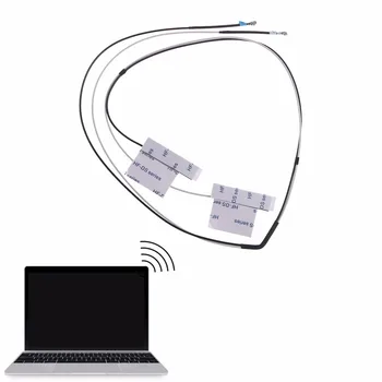 1 Пара Универсальных ноутбуков Mini PCI-E, Беспроводная Внутренняя антенна WiFi, Черный + белый