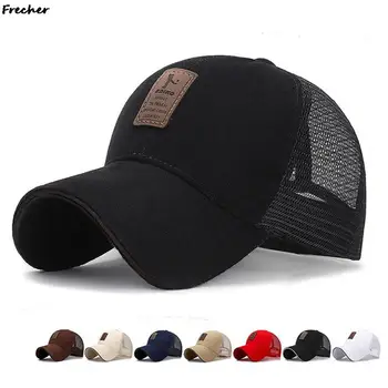 Сетчатая кепка Унисекс, повседневная хлопковая сетчатая бейсболка, Регулируемые Летние крутые шляпы Для женщин, мужчин, шляпа дальнобойщика в стиле хип-хоп, Прямая Поставка