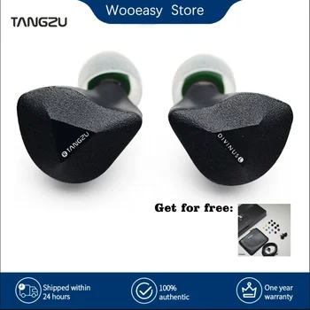TangZu Fudu Hi-Fi Аудиофильские Наушники 1DD + 2BA Гибридные Наушники-вкладыши Музыкальные Спортивные Вкладыши 4,4 мм Разъем Съемный 0,78 2Pin Кабель IEM