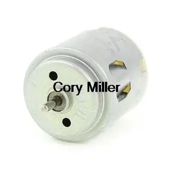 Цилиндрический микромотор постоянного тока с 2-контактным разъемом 2700 об/мин 3 В 0.01А