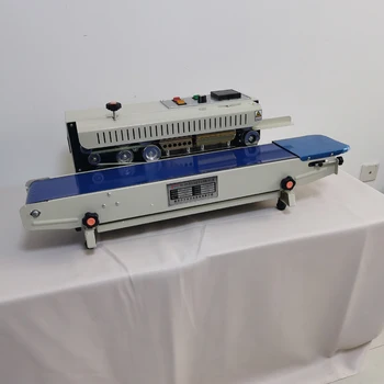 Горизонтальная машина для Запайки непрерывной ленты, Способная к печати, Автоматический Термозакрепляющий аппарат для пищевых продуктов