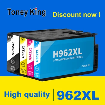 Совместимый чернильный картридж Toney King 962XL Для HP 962 OfficeJet Pro 9020 9022 9023 9025 9026 9027 9028 9029 9016 9018 Принтер