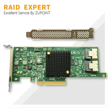 Карта RAID-контроллера ZUPOINT LSI 9217-8i 6 ГБ SAS SATA PCI-E 3,0 HBA FW: режим P20 IT Для карты расширения ZFS FreeNAS unRAID